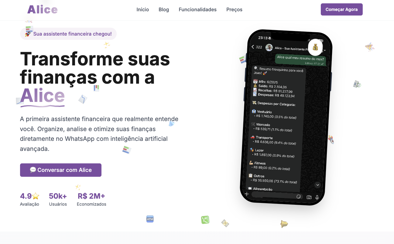 Alice - Financial Assistant